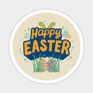 Happy Easter Egg Hunter Magnet